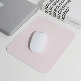 Pu Leather Gaming Mouse Pad Desk Mat Anti-Slip Speed Mousepad 22X22Cm Waterproof - Pink - Extra Image