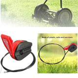 Throttle Control Cable Line for Lawn Mower Fits Briggs Stratton Victa Rover Masport - Top-Down View
