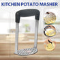 Potato Masher Vegetable Tool Stainless Steel Heat Kitchen Resistant Press Rice A