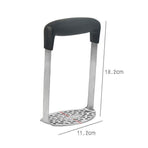 Potato Masher Vegetable Tool Stainless Steel Heat Kitchen Resistant Press Rice A