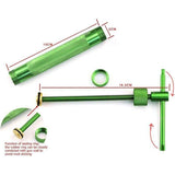 Polymer Clay Gun Extruder Sculpey Sculpting Tool with 20 Discs Cake Tool Craft - Side View