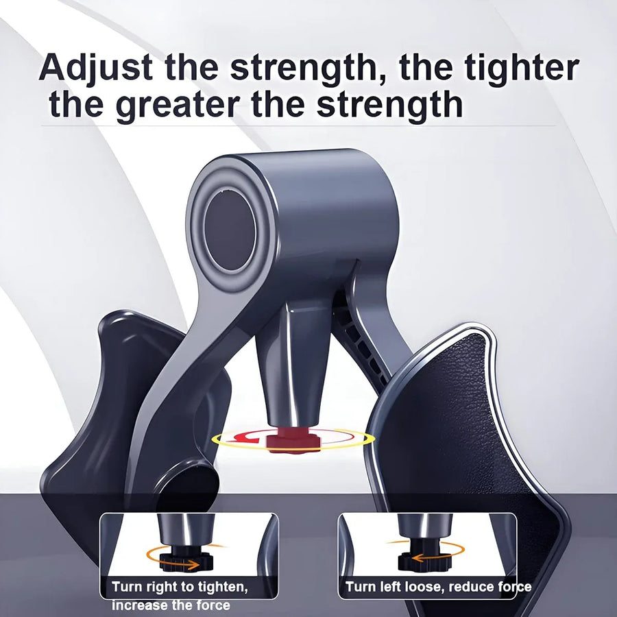 Hip Trainer Kegel Exerciser For Inner Thigh Leg Arm Pelvic Floor Muscle Buttocks - Grey