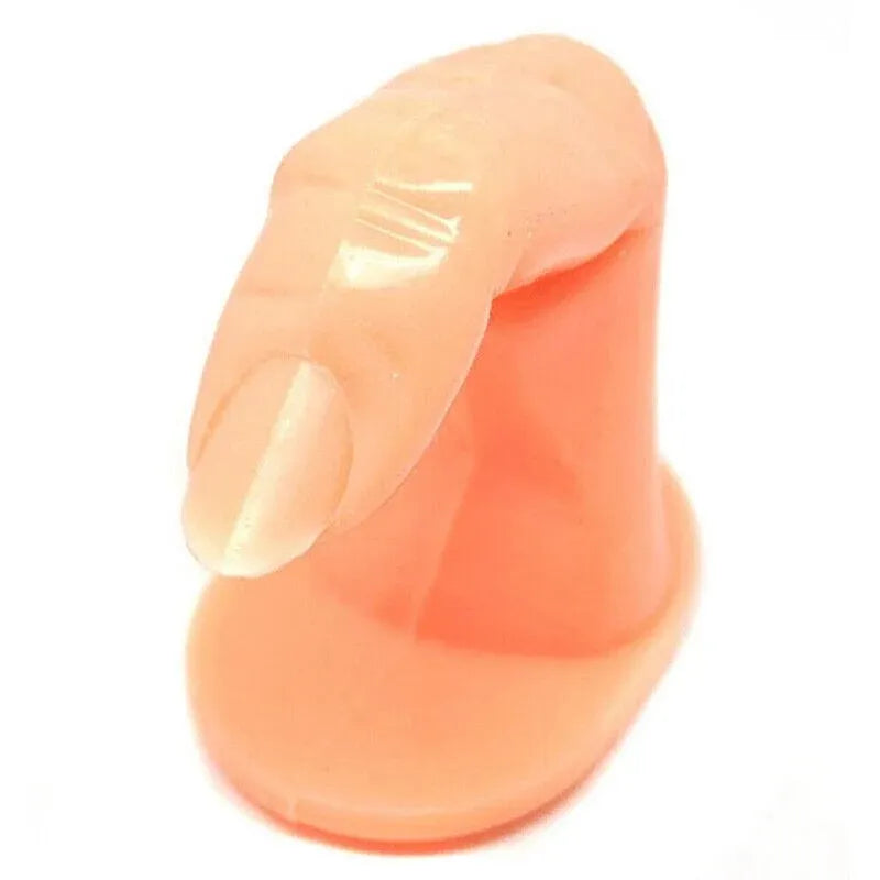 5PCS Model Fake Display Hand Nail Art Practice Finger For Training Manicure