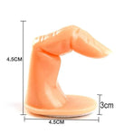 5PCS Model Fake Display Hand Nail Art Practice Finger For Training Manicure