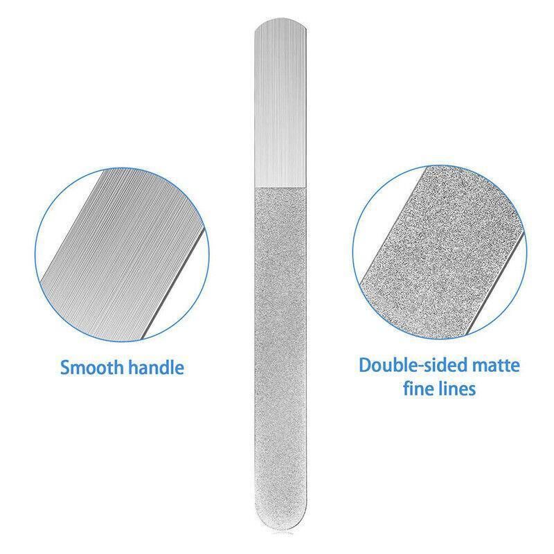 Diamond Nail File for Hand Foot Care Manicure Podiatry Tool 20.2cm - 1PC