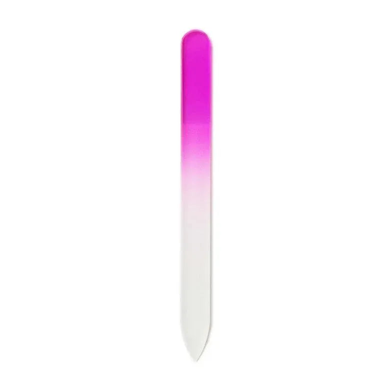 8X Durable Nail File Crystal Glass Buffer Art Files Manicure Device Acrylic Gel