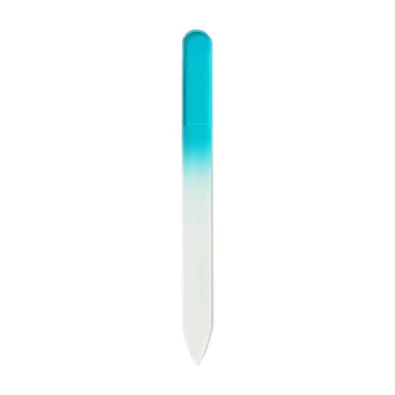 8X Durable Nail File Crystal Glass Buffer Art Files Manicure Device Acrylic Gel