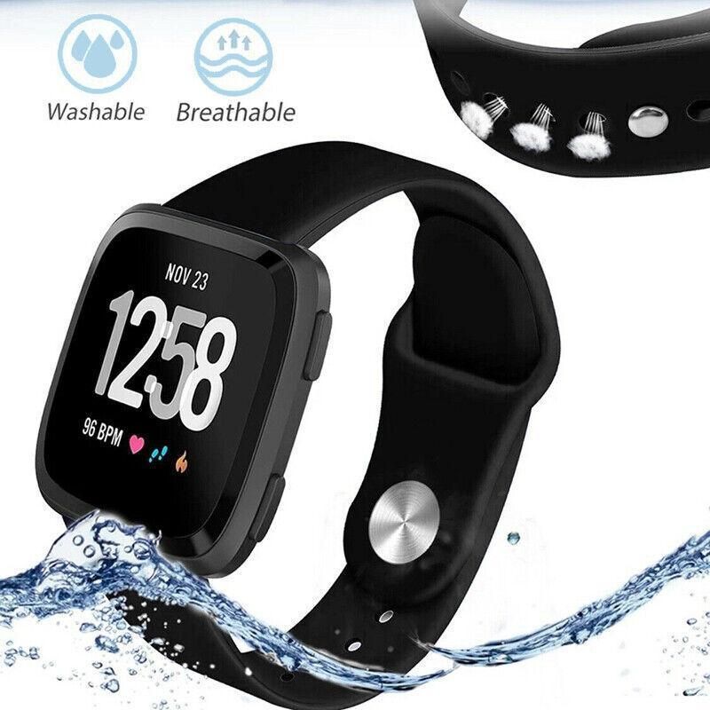Silicone Watch Band 22mm Strap Replacement Wristband Soft Adjustable 228mm - Blue