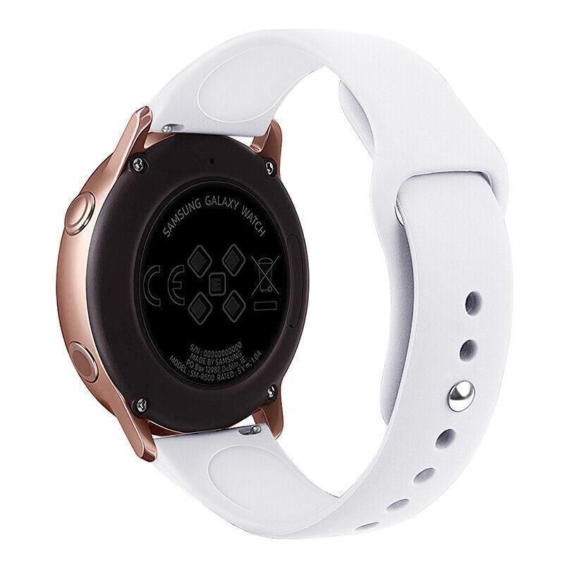 Small Size For Fitbit Versa / Versa Lite Versa2 Replacement Band Silicone Strap Wristband - White