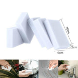 100PCS/200PCS Nano Magic Sponge Eraser Melamine Cleaning Pads - 100PCS - Side View