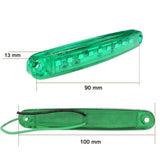 4PCS Boat Navigation Lights Waterproof Marine Utility Led Strip Lights
