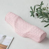 Orthopedic Memory Foam Cervical Neck Pillow for Sleep Support Slow Rebound - Pink - Extra Image