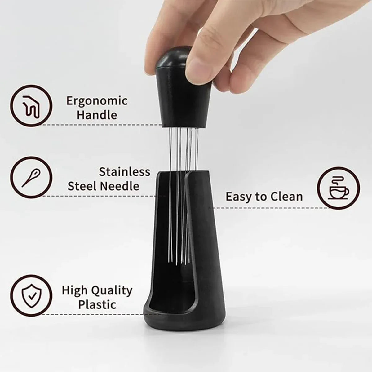 Espresso Coffee Distribution Needle Coffee Powder Distributor Needle Coffee Tool