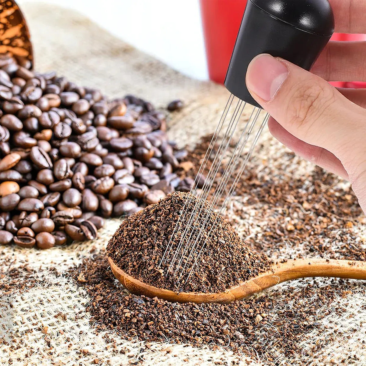 Espresso Coffee Distribution Needle Coffee Powder Distributor Needle Coffee Tool