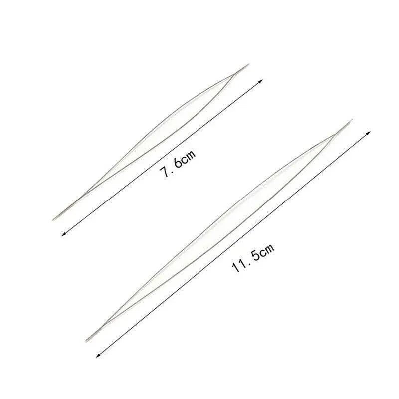 10Pc Big Eye Beading Needles for Jewelry & Bracelet DIY