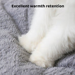 Removable Washable Pet House Four Seasons Cat Enclosed House - Grey-L