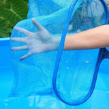 Swimming Pool Net Rake Clear Cleaner Scoop Leaf Skimmer Mesh Frame Spa Hot Tub - Rear View