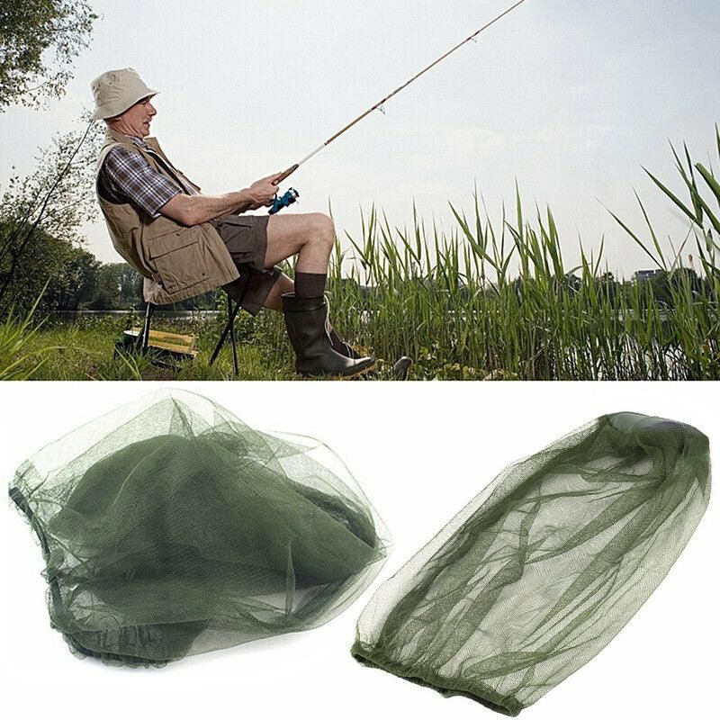 Outdoor Mosquito Head Net Fly Insect Bug Protector for Camping Hiking Fishing