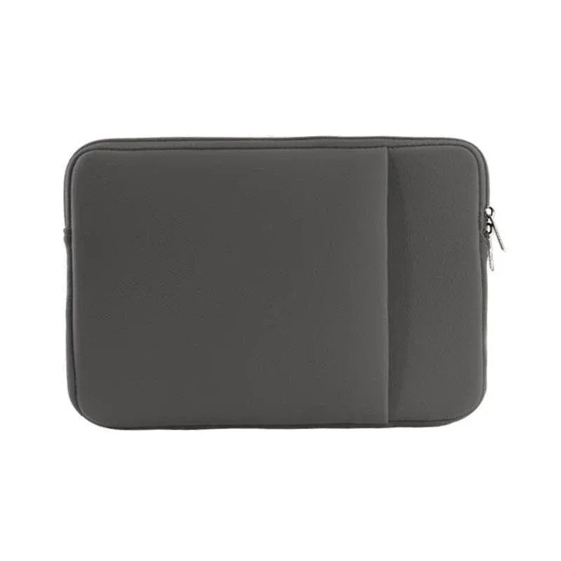 Grey Laptop Macbook Notebook Sleeve Bag Travel Carry Case Cover For 11 13 14 15 Inch Lap Top - 13Inch