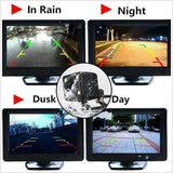 170° Reverse Camera Led Hd Car Waterproof Rear View Parking Camera Night Vision