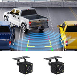170° Reverse Camera Led Hd Car Waterproof Rear View Parking Camera Night Vision