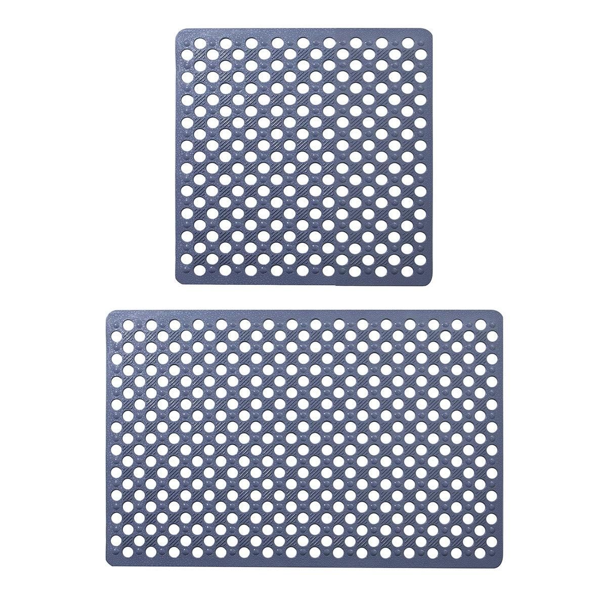Extra Large Non-Slip Bathroom Mat Anti-Drop Shower Floor Mat Bath Rug Soft Touch - 50-50cm