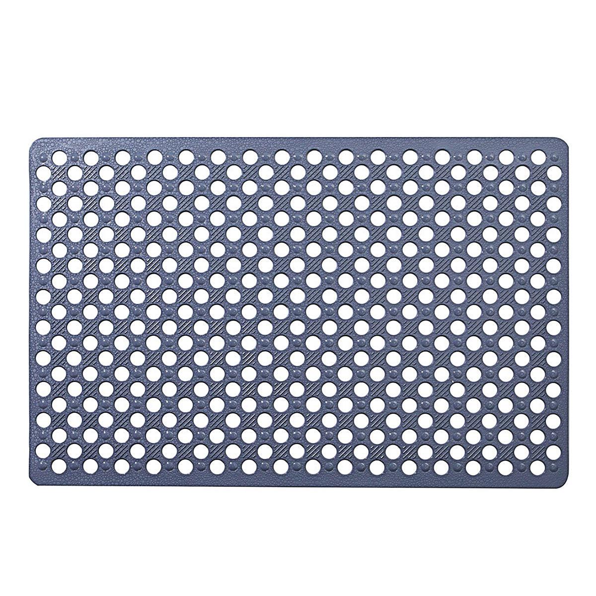 Extra Large Non-Slip Bathroom Mat Anti-Drop Shower Floor Mat Bath Rug Soft Touch - 50-50cm