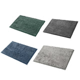 Anti-Slip Bathroom Mat Water-Absorbing Floor Mat Foot Mat Non-Slip Door Mat - Dark Grey - Front View