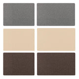 Anti Slip Bathroom Mat Non Slip Shower Floor Mat Quick Dry Soft Comfortable Rug - Grey-40x60cm - Front View