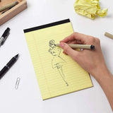 4PCS Tearable Lined Notepad Simple Design Colourful Memo Pad Notebook - White - Extra Image