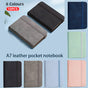 10pcs Mini Pocket Notebook A7 Small Portable Notepad for Office School Use - Grey