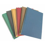 6pcs A5 Spiral Notebook Homework Exercise Book Durable Notepad for School Office