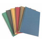 6pcs A5 Spiral Notebook Homework Exercise Book Durable Notepad for School Office - Front View