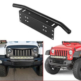 24inch Bull Bar Front Bumper License Number Plate Mount Bracket Led Light Holder