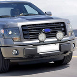 24inch Bull Bar Front Bumper License Number Plate Mount Bracket Led Light Holder