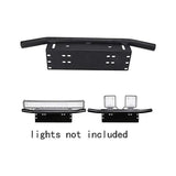 24inch Bull Bar Front Bumper License Number Plate Mount Bracket Led Light Holder - Extra Image