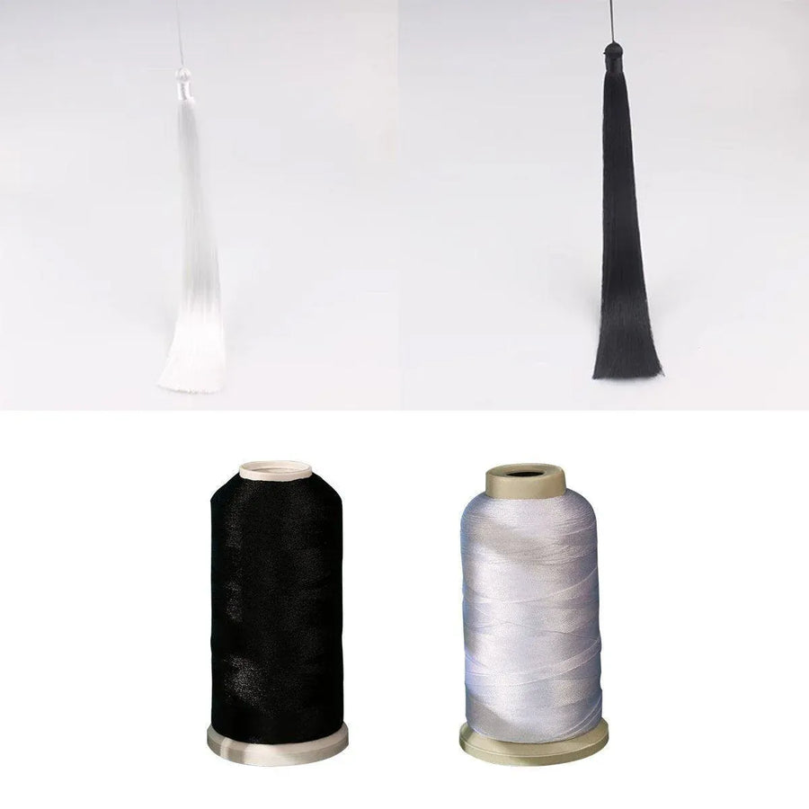 2pcs Strong Nylon Tower Line with Tassel Anti Drop Durable Outdoor Use Rope
