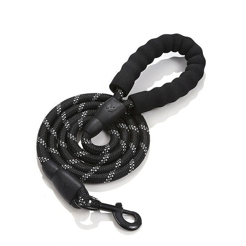 Nylon Training Dog Leash Heavy Duty Pet Products Strong Rope Recall Lead Leashes - Pink