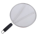Stainless Steel Mesh Cover Anti Scald Filter Screen Anti Splash Lid For Kitchen - 25cm