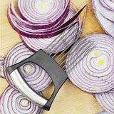 Food Slice Assistant Onion Slicer Cutter Fish Meat Potato Vegetable Holder Tool
