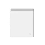 100Pcs Self-Adhesive Clear Opp Cellophane Bags with Air Hole - 9*13+3cm - Extra Image