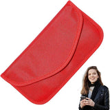Car Key Case For Faraday Cage Fob Pouch Keyless RFID Blocking Bag - Orange - Extra Image