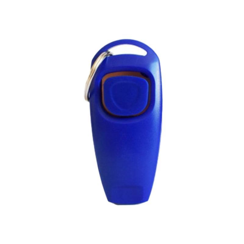 Dog Whistle and Clicker Set for Training Stop Barking Obedience Tool Combo - Orange