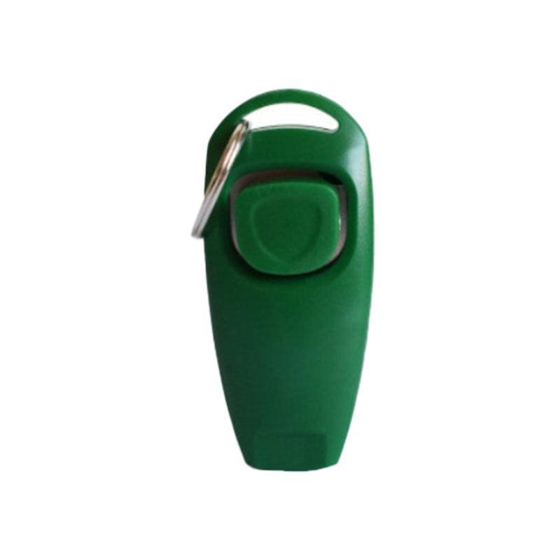 Dog Whistle and Clicker Set for Training Stop Barking Obedience Tool Combo - Orange