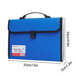 Expanding File A4 13 Pocket Document Organiser Paper Storage Wallet Folder
