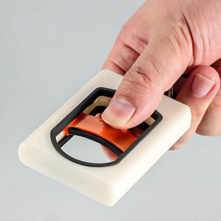 2pcs Square Cable Tie Organizer Fluorescent Portable Holder for Wire Management