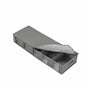 5 Compartments Clothes Shoes Under Bed Storage Organizer Box Bag Large Capacity - Grey