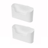 2PCS Wall Mounted Storage Rack Kitchen Bathroom Cabinet Door Sundries Holder