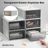 Desktop Stationery Organizer Storage Box for Office Supplies Desk Organization - Extra Image