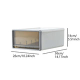 Desktop Stationery Organizer Storage Box for Office Supplies Desk Organization - Side View